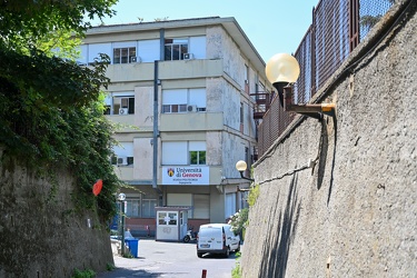 Genova, facolta ingegneria con ponteggi perenni