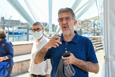 Genova, porto antico - presentazione Ocean Race