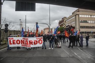 protesta lavoratori Leonardo 12032021-0056