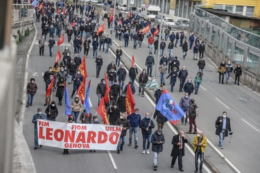 protesta lavoratori Leonardo 12032021-0188