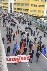 protesta lavoratori Leonardo 12032021-0207