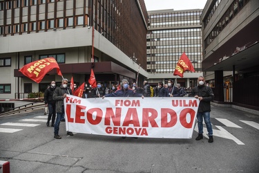 protesta lavoratori Leonardo 12032021-9977
