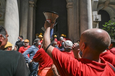 protesta lavoratori ex Ilva Prefettura 25062021-1583