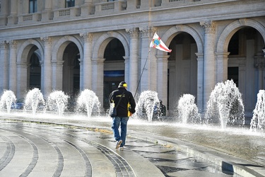 Genova, protesta dei pescatori dilettanti