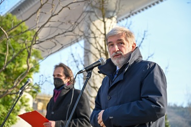 Genova, Certosa - cerimonia radura della memoria 