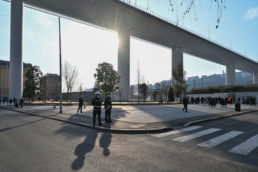 Genova, Certosa - cerimonia radura della memoria 