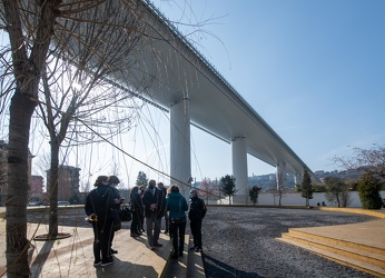 Genova, Certosa - cerimonia radura della memoria 