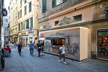 Genova, piazza Soziglia - romanengo temporary store