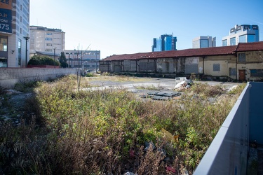 Genova, San Benigno - zona via di Francia, via Albertazzi - area