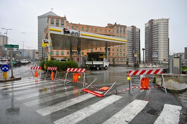 Genova, ammaloramento pilone elicoidale accesso casello Ge Ovest