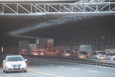 Genova, lunedi mattina traffico causa chiusure autostrada