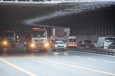 Genova, lunedi mattina traffico causa chiusure autostrada