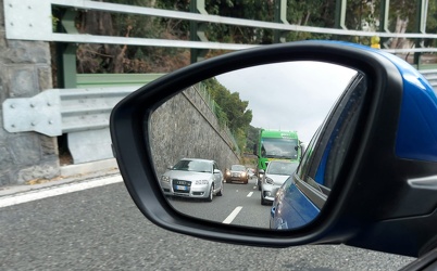 Genova, coda autostrada A10 direzione Ge altezza Pra