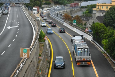 Genova, problemi traffico ponente causa chiusure autostrada A10