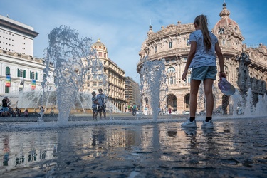 Genova, ancora una giornata con caldo da bollino rosso