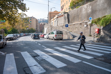 Genova, attraversamenti pedonali pericolosi