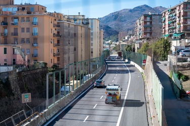 Genova, situazione ponente barriere contro il rumore autostrada