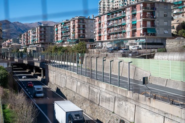 Genova, situazione ponente barriere contro il rumore autostrada