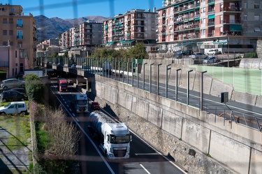 Genova, situazione ponente barriere contro il rumore autostrada