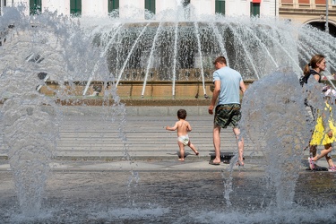 Genova, allerta caldo bollino arancione