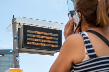 Genova, allerta caldo bollino arancione