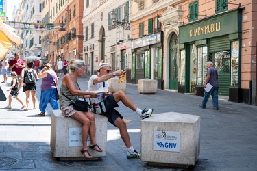 Genova, estate torrida e alte temperature in citta