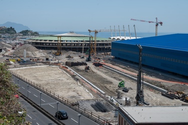 Genova, avanzamento lavori cantiere waterfront levante ex fiera