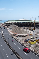 Genova, avanzamento lavori cantiere waterfront levante ex fiera