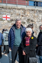 Genova, cornigliano - inaugurazione giardini Donne di Corniglian