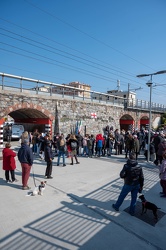 Genova, cornigliano - inaugurazione giardini Donne di Corniglian