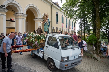 Genova, santuario Madonna della Guardia - tradizionale festa