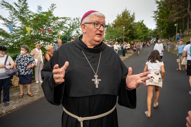 Genova, santuario Madonna della Guardia - tradizionale festa