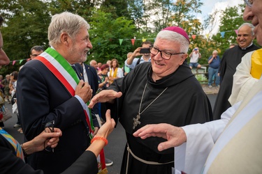 Genova, santuario Madonna della Guardia - tradizionale festa