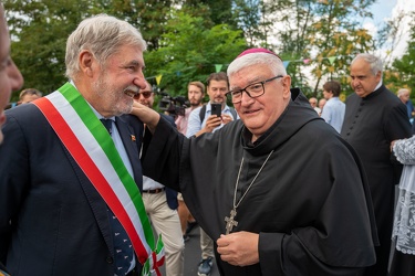 Genova, santuario Madonna della Guardia - tradizionale festa