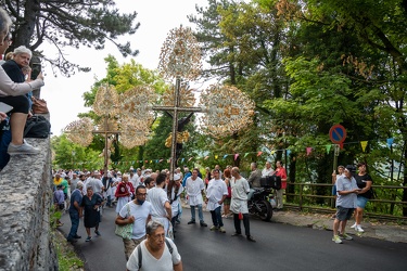 Genova, santuario Madonna della Guardia - tradizionale festa