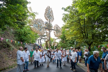 Genova, santuario Madonna della Guardia - tradizionale festa