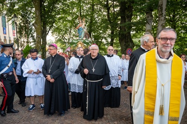 Genova, santuario Madonna della Guardia - tradizionale festa