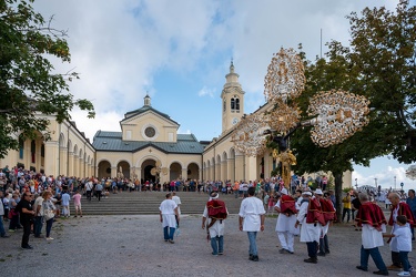 Genova, santuario Madonna della Guardia - tradizionale festa