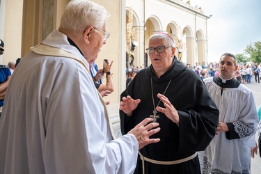 Genova, santuario Madonna della Guardia - tradizionale festa