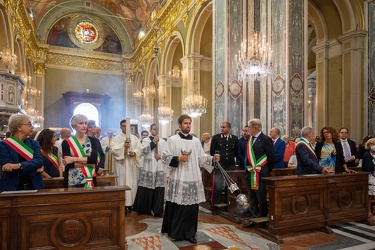 Genova, santuario Madonna della Guardia - tradizionale festa