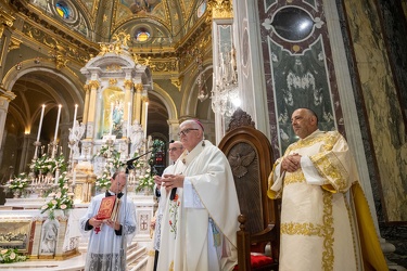 Genova, santuario Madonna della Guardia - tradizionale festa