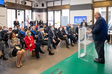 Genova, piazza De Ferrari - festa della polizia locale