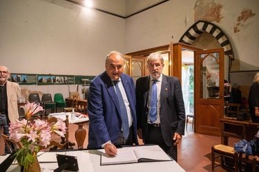 Genova, chiesa Anglicana - prefetto Franceschelli e sindaco Bucc