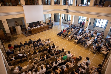 Genova, aula magna liceo D'Oria - presentazione accordo contro v