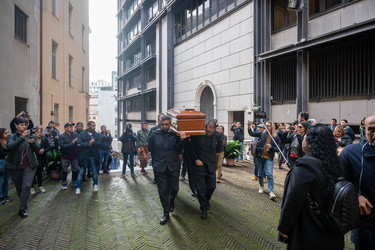 Genova, chiesa Santa caterina - funerali - Ucciso da una freccia