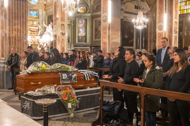 Genova, chiesa Santa caterina - funerali - Ucciso da una freccia