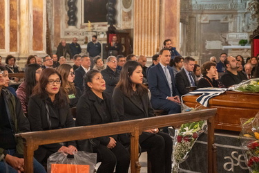 Genova, chiesa Santa caterina - funerali - Ucciso da una freccia