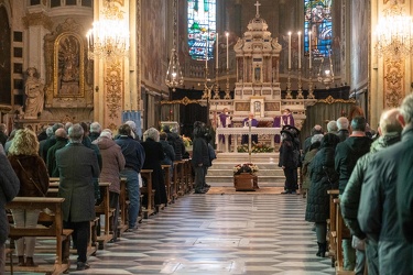 Genova, Sestri Ponente - chiesa assunta - funerali Piero Parodi