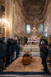 Genova, Sestri Ponente - chiesa assunta - funerali Piero Parodi