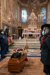 Genova, Sestri Ponente - chiesa assunta - funerali Piero Parodi